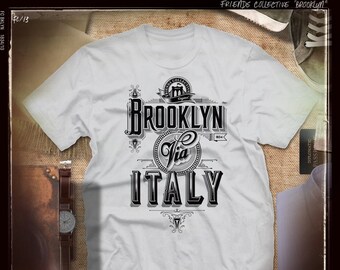 Via ITALY, Brooklyn N.Y. T-shirt