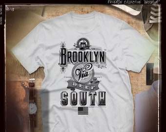 Via DEEP SOUTH, Brooklyn N.Y. T-shirt