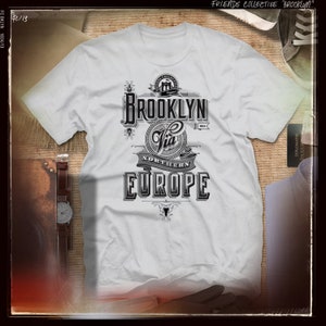 Via Northern EUROPE, Brooklyn N.Y. T-shirt