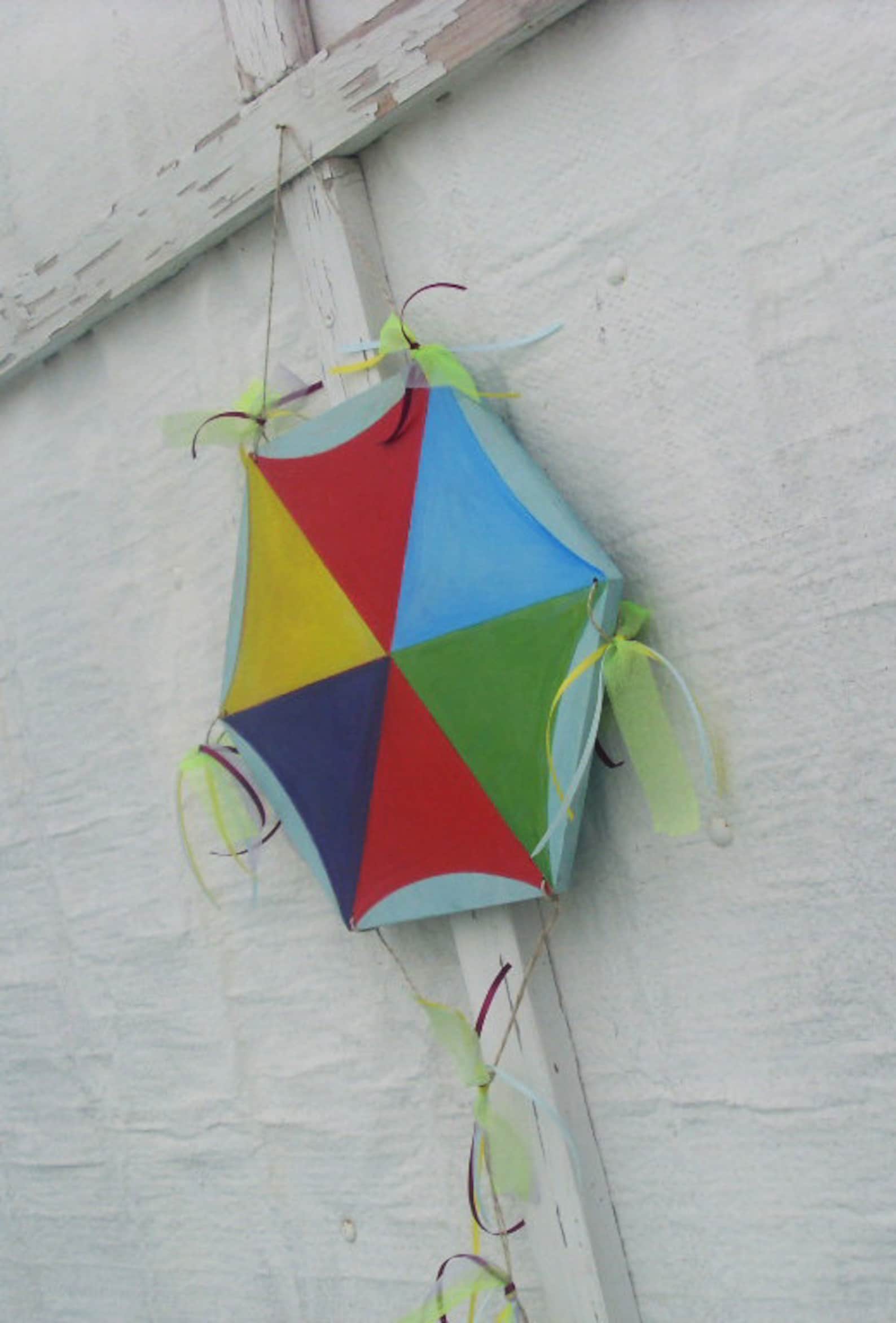 Flying Kite Home Decor Kite Wooden Kite Wall Hanging Etsy