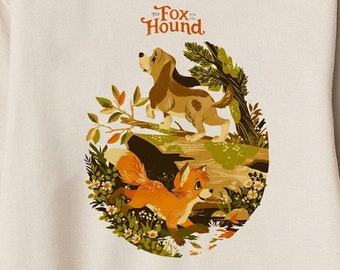 disney fox and the hound sweatshirt