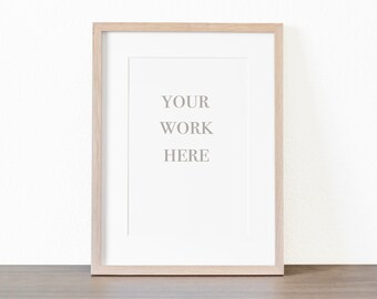 White 4x6 frame mockup PSD Smart Object Png Jpeg instant download