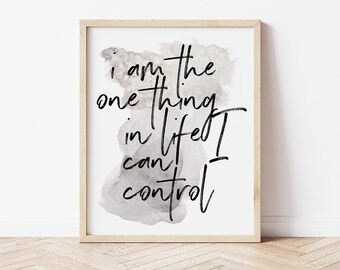 Hamilton Print, I am the One Thing in Life I can Control, Printable Wait For It, Hamilton Poster, Hamilton Broadway Art, Wait for It Lyrics