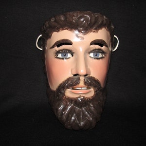 Vintage Traditional Dance Mask by Pedro A. Reyes Juarez