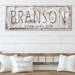 Personalized Farmhouse Sign, Nautical Farmhouse Sign, Canvas Sign, Farmhouse Signs, Rustic, Vintage, Custom Christmas