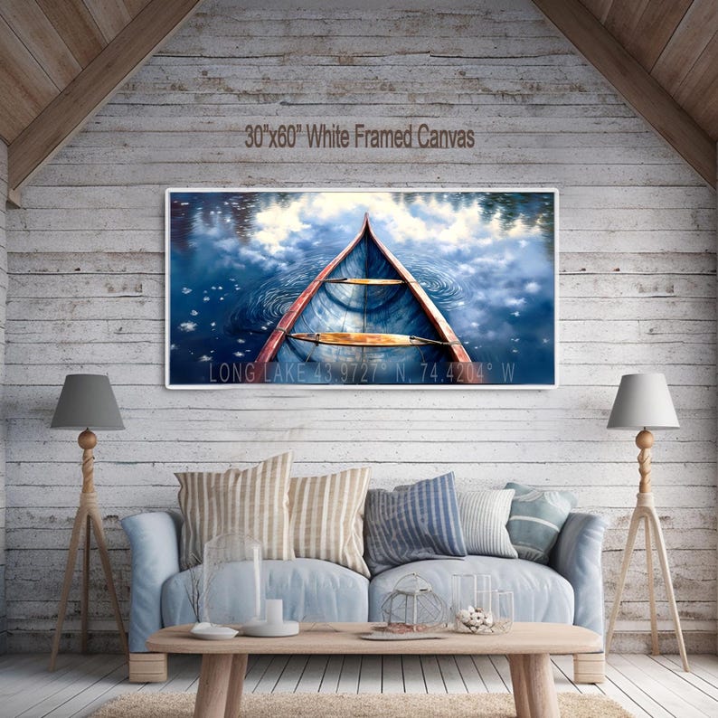 Lakehouse Decor, Nautical Decor, Coastal Wall Art, Personalized