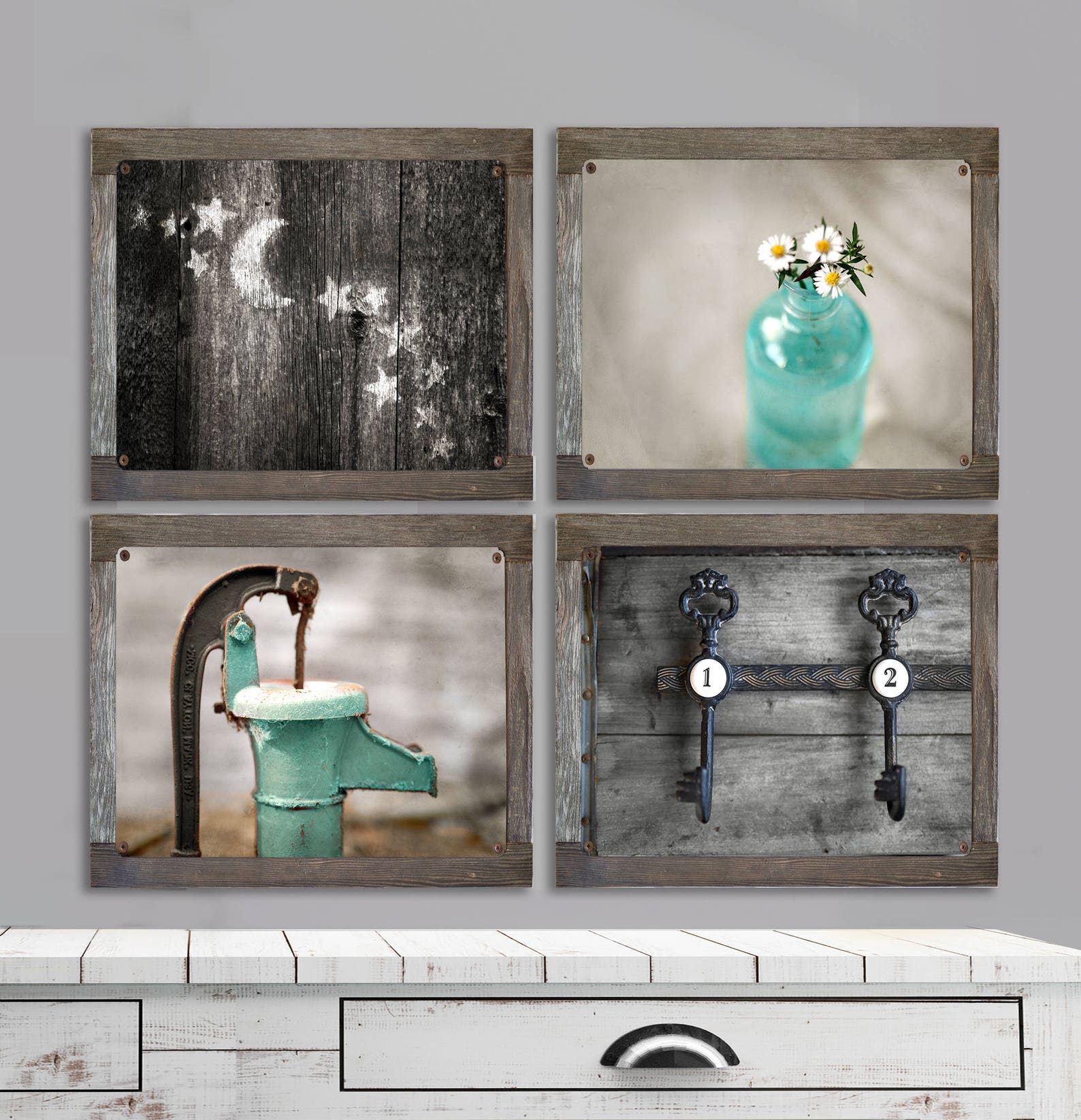 Rustic Metal Bathroom Art Rustic Bath Country Decor Rustic Etsy