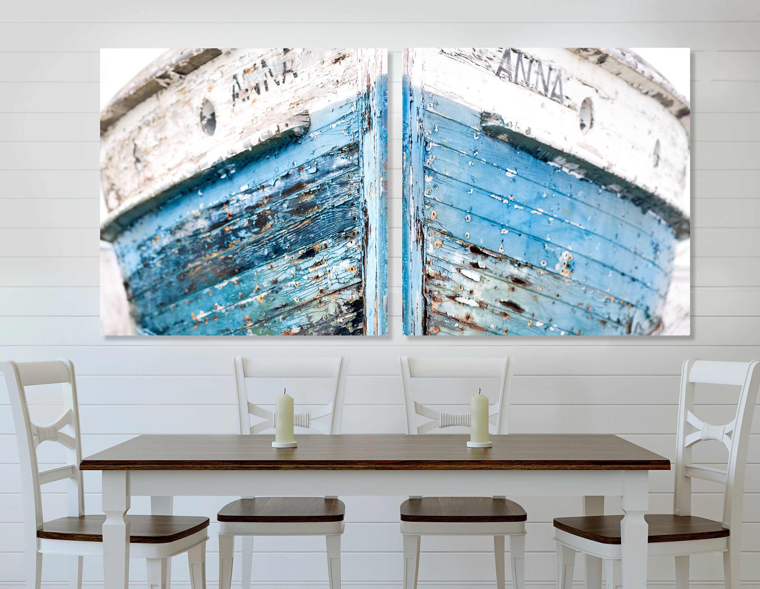 Nautical Decor Beach Decor Navy Nautical Decor Coastal Art Etsy