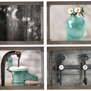 Rustic Metal Bathroom Art, Rustic Bath, Country Decor, Rustic Bathroom ...