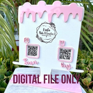 Taart bakken SVG-bestand, Digitaal bestand Social Media en Betalingsteken, Let's get social, Glowforge-bestand