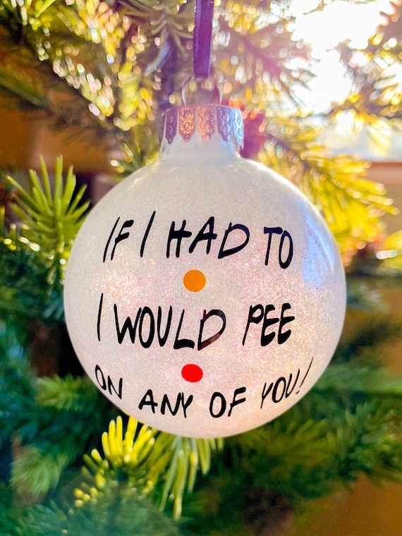 FRIENDS tv show ornament, Funny Christmas decor, Gift for Her