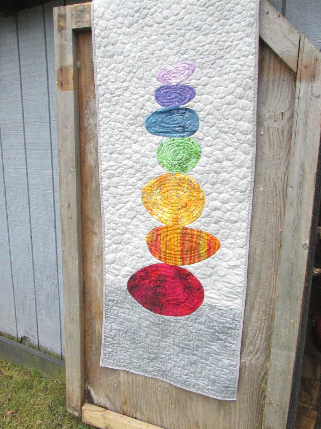 YOGA MAT COVER/Chakra colors/Meditation Quilted Etsy