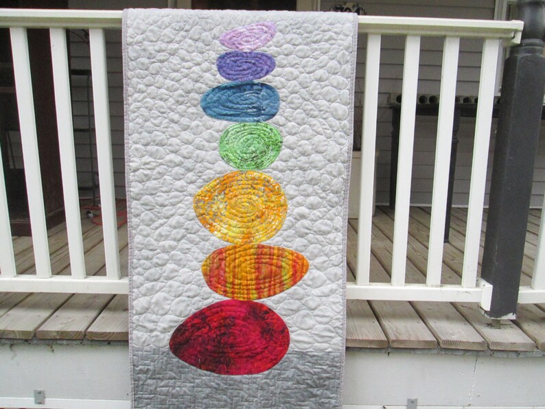 YOGA MAT COVER/Chakra colors/Meditation Quilted Etsy