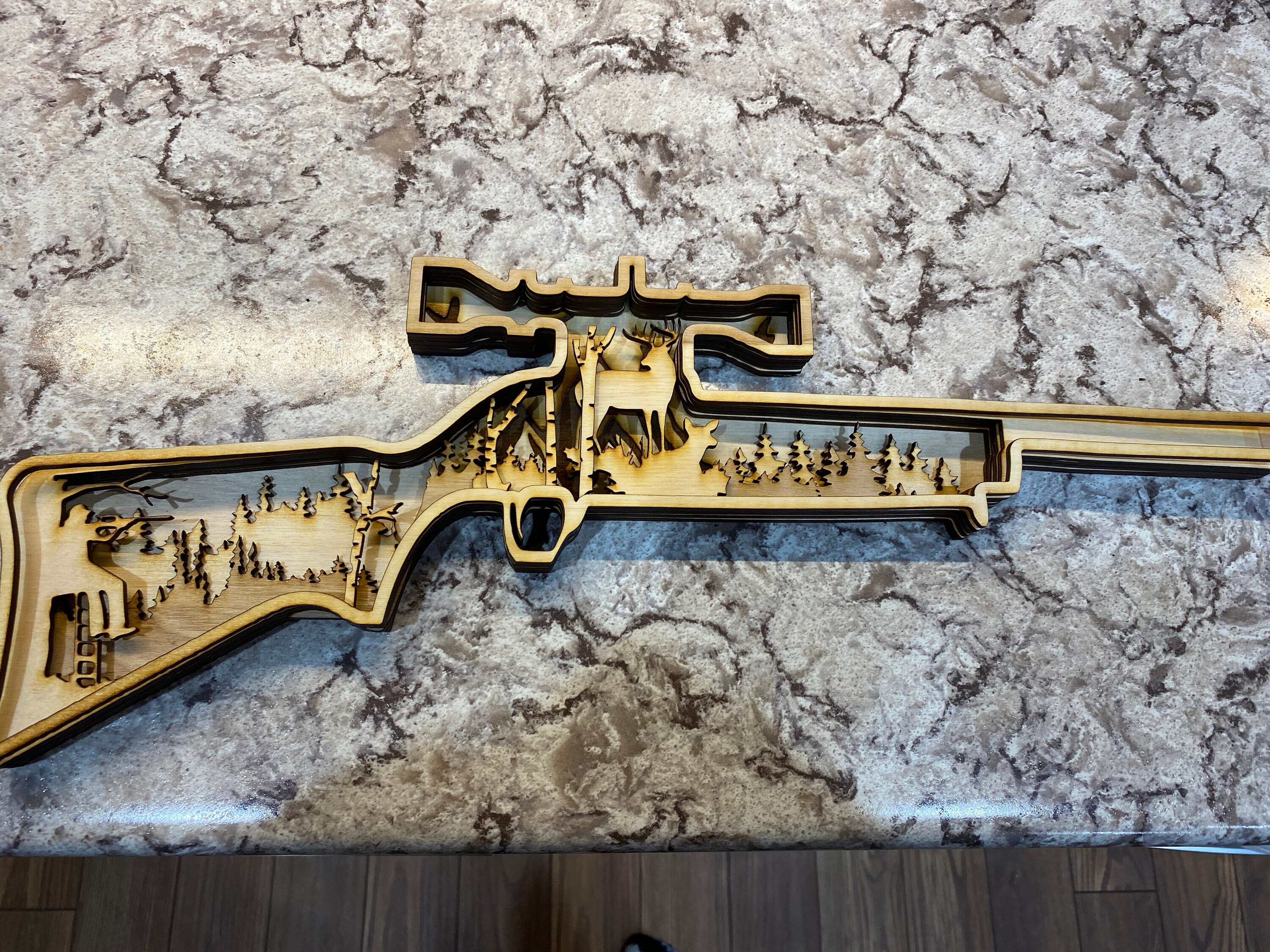 Mezzleloader Rifle Svg Deer Hunting Rifle Shotgun SVG Layered Rifle Deer Hunting Digital File ...