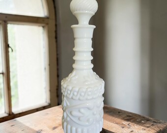 Mikk glass Jim Beam vintage decanter.