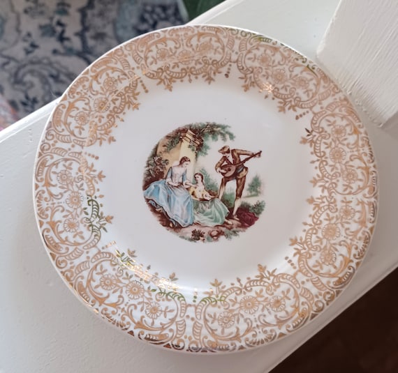 ァッション人気ブランドランキング Vintage Triumph American Limoges China D'or 22K Gold Plate カットソー(長袖/七分)
