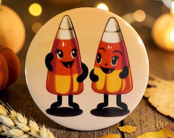 Magnets, Retro Anthropomorphic Candy Corn. Fall decor
