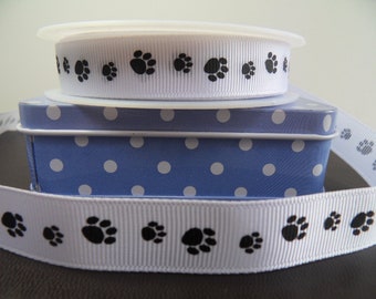 50mm Bertie/'s Bows Black Scroll Vintage Printed Burlap Hessian Craft Ribbon