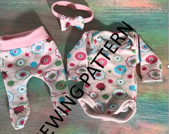 Doll clothing sewing pattern/Doll clothing/8inch doll clothes/20cm doll clothes,pdf pattern/doll clothes pattern/digital pattern/pdf doll