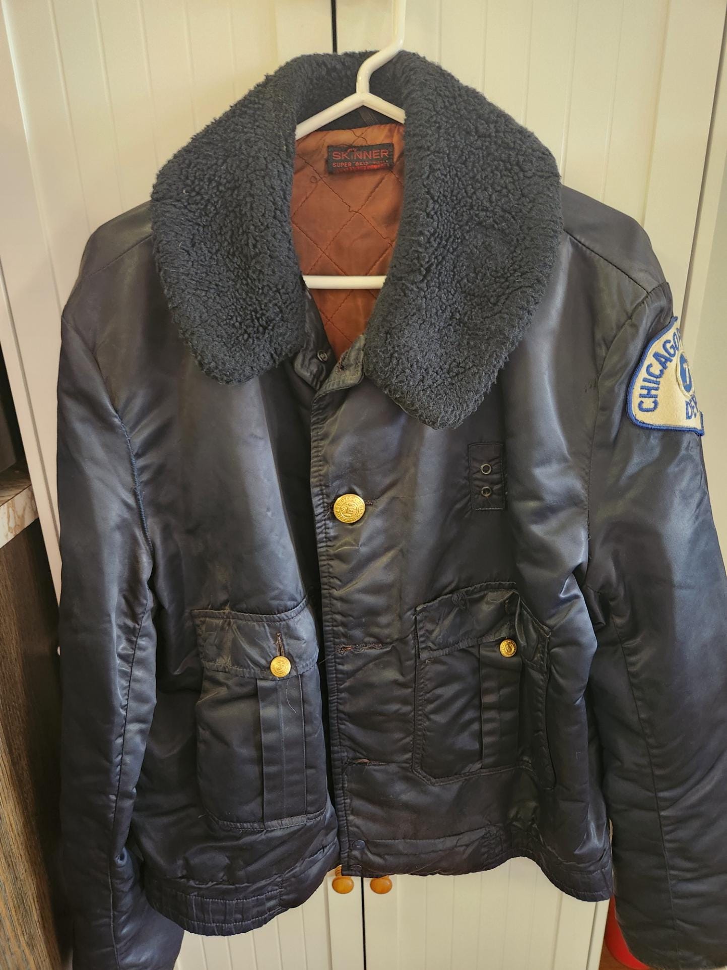 70s Police Jacket - Etsy