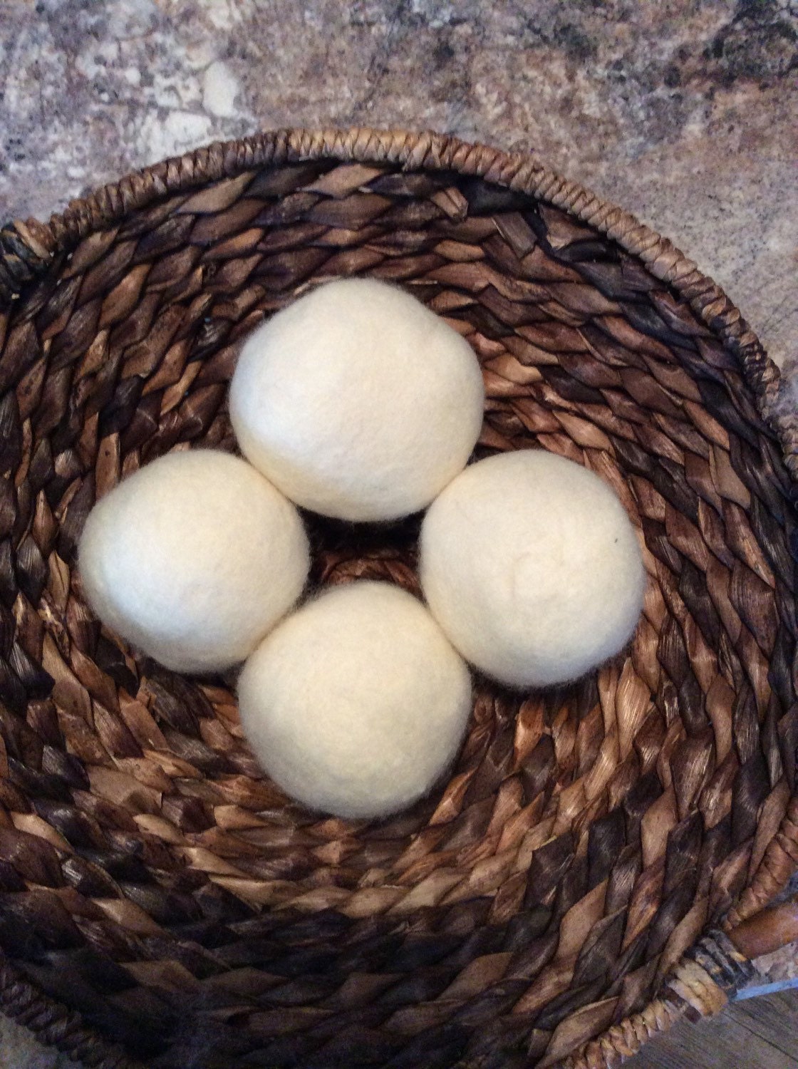 XL Wool Dryer Balls, 100% wool