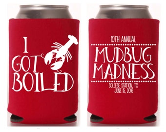 Crawfish Boil, Crawfish Boil Party, Crawfish Boil Can Cooler, Cajun Crawfish Boil, Annual Crawfish Boil, Couples Shower