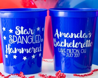 Birthday Party Favors, Birthday Cups, Funny Cups, Plastic Cups, Personalized Cups, Custom Cups, 30 Years Cup, Patriotic Cup, Party Favors