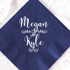 Custom Beverage Napkins, Party Napkins, Bridal Shower Napkins, Wedding Cocktail Napkins, Bridal Event, Bride to Be, Personalized Napkins