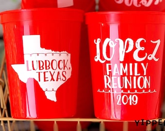 Family Reunion Favor Family Reunion Gift Family Reunion Ideas Family Party Favors Family Tree Gift Custom Cups Custom Personalized Favor Cup
