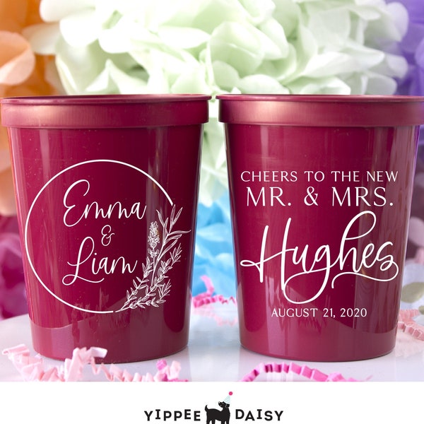 Custom Stadium Cups Wedding Personalized Favors Reception Bridal Shower Dallas Names Party Bulk For Guests