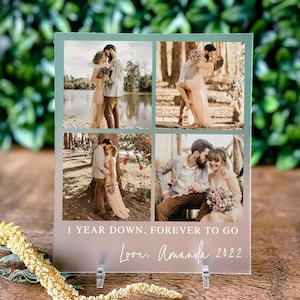Personalized Custom Customized Gift Photo Print Acrylic Sign Custom Image Custom Photo Printed Plaque Anniversary Gift from Wife Husband