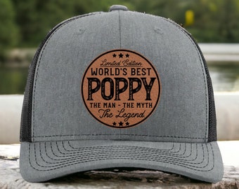 Poppy Hat - Father&#39;s Day Gift for Poppy - Best Poppy Ever - Poppy Fathers Day Gifts from Grandkids - 2025 Fathers Day Gift