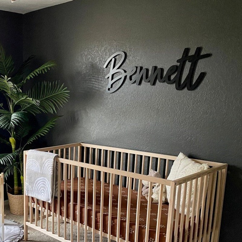 Nursery Name Sign - Etsy
