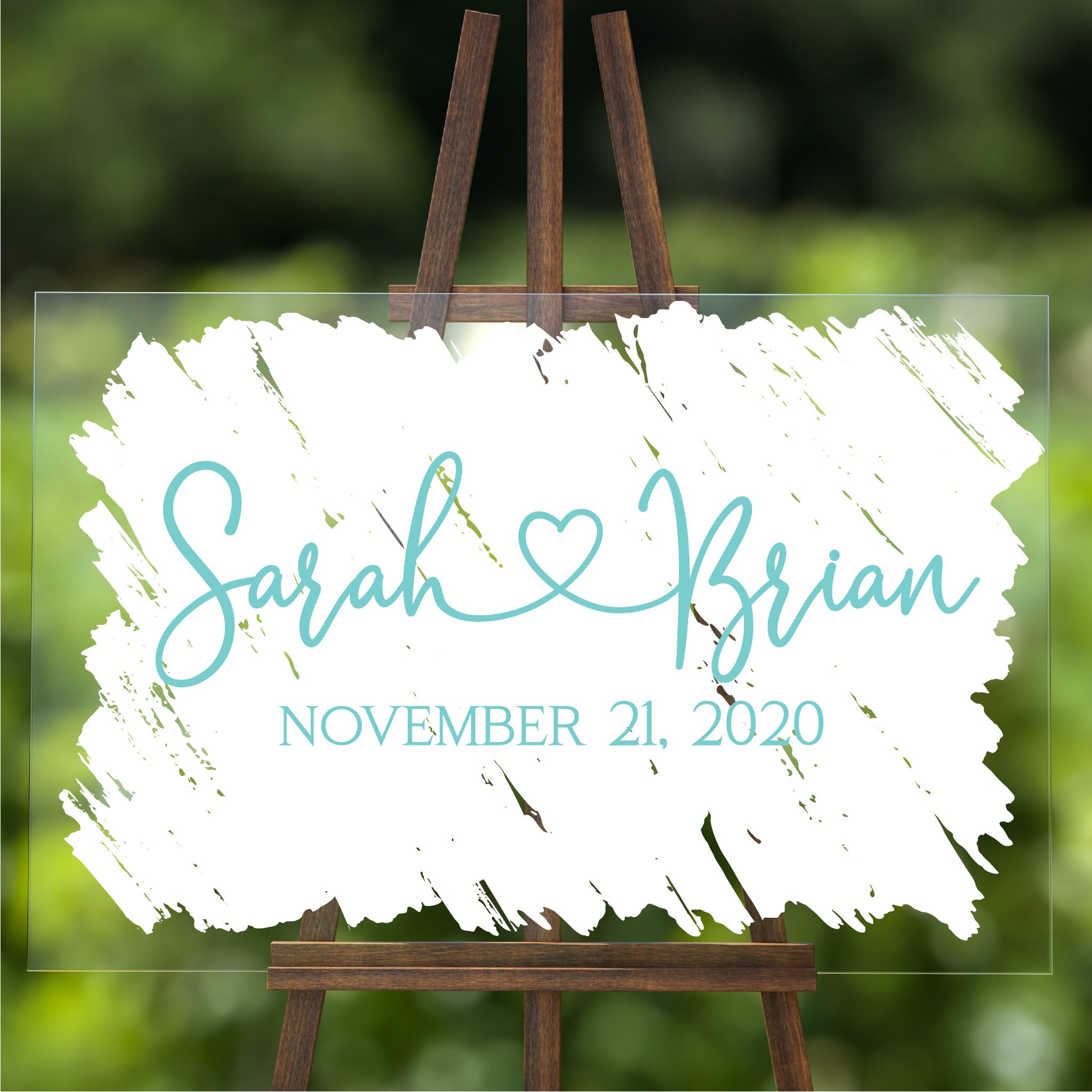 Wedding Welcome Sign Acrylic Wedding Sign Customized Sign | Etsy