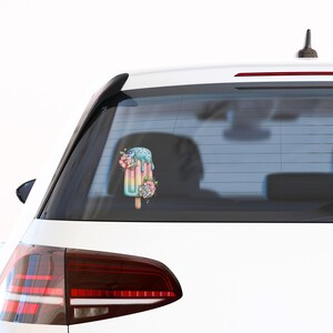 Blueberry Ice Pop UV DTF Decal Cottage Frozen Treat Sticker Cup Decal Glass Decal Tumbler Sticker Dessert Gift image 5