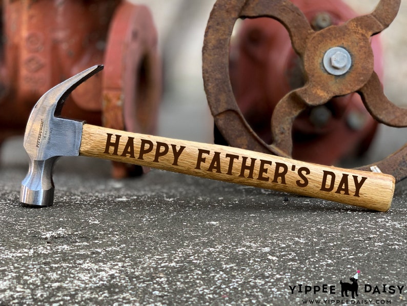 Laser Engraved Hammer Christmas Gift Hammer For Him Best Dad Hammer Hammer Christmas Gift For Husband Personalized Tools For Dad