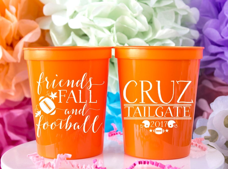 Tailgate Cups Tailgate Wedding Beer Cups Family Friends & Etsy
