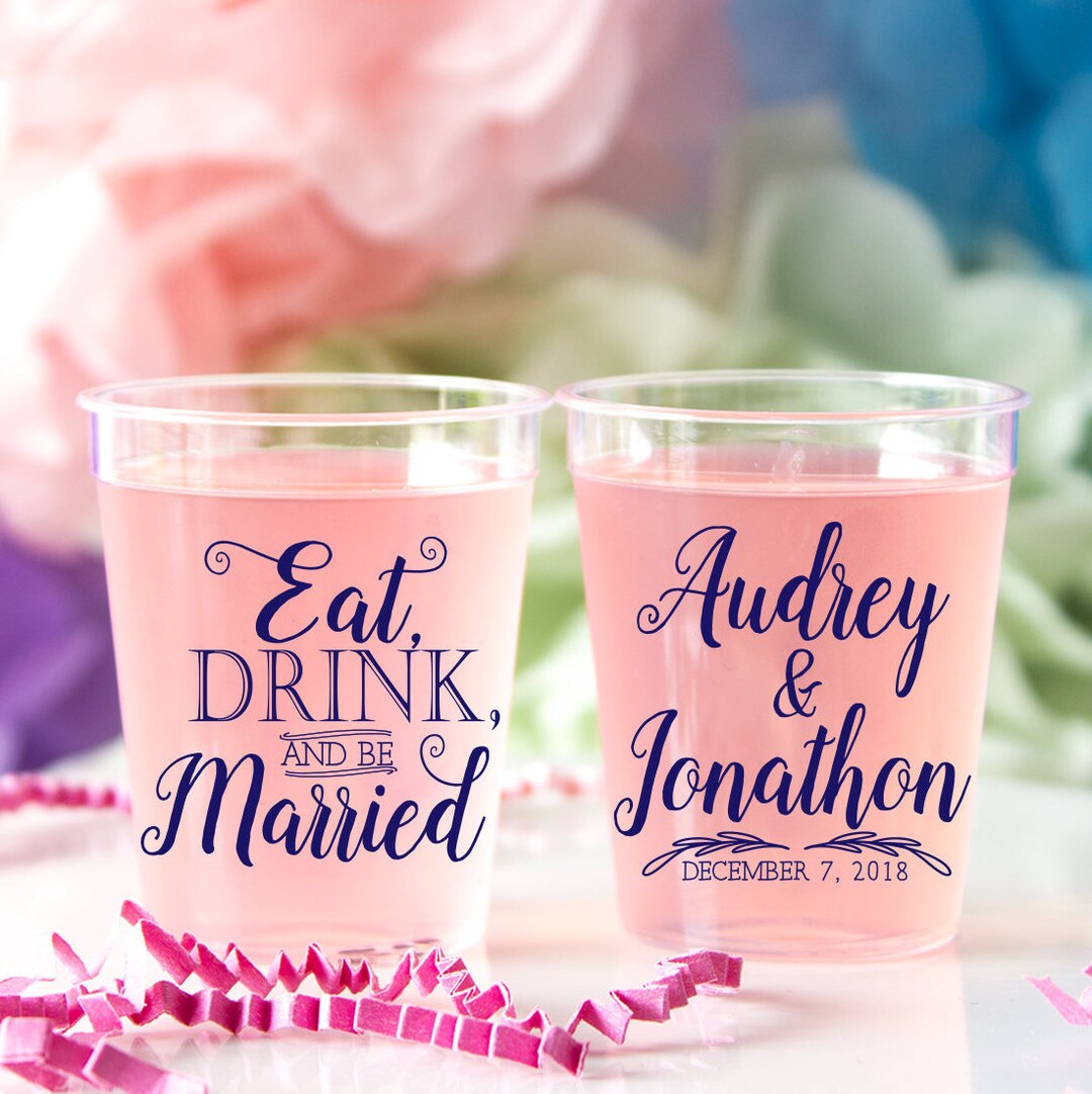 Plastic Shot Glasses Disposable Shot Cups Personalized Shot Etsy