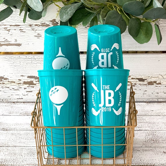 Golf Tournament Cups Annual Golf Cups Golf Party Cups Etsy