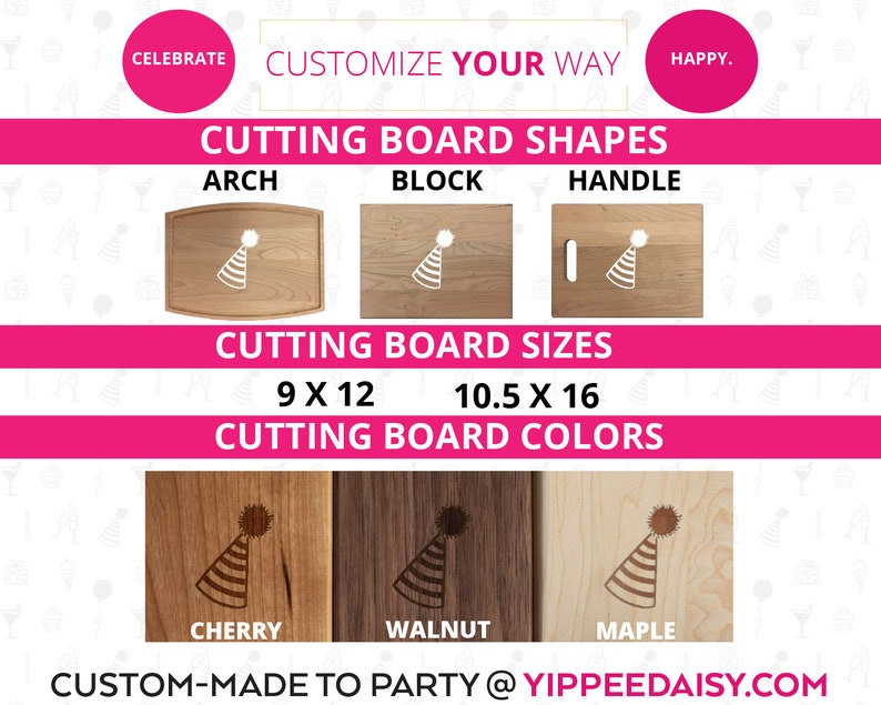 Personalized Cutting Board Wedding Gift for Mom Engraved Cutting Board Custom Cutting Board Housewarming Gift New Home Anniversary Birthday