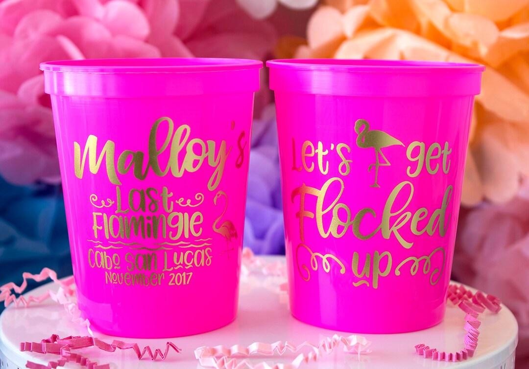 Bachelorette Party Cups Bachelorette Cups Personalized Cups Etsy