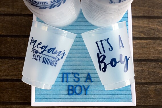 Baby shower sale cups favors