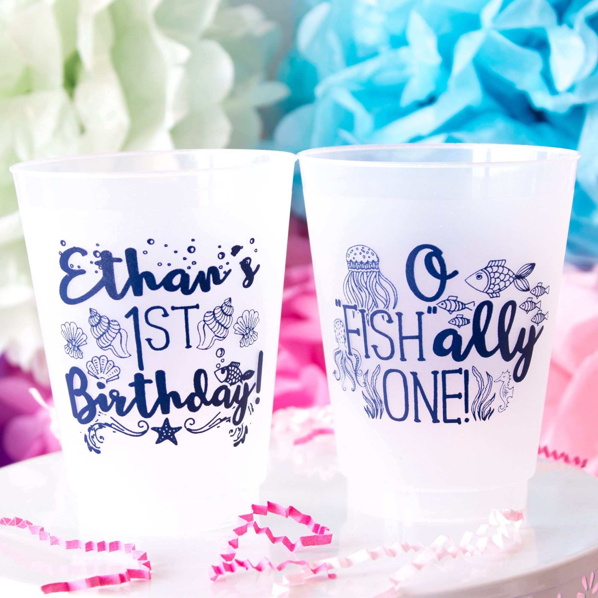 Cheers To 60 Years Frosted Cups