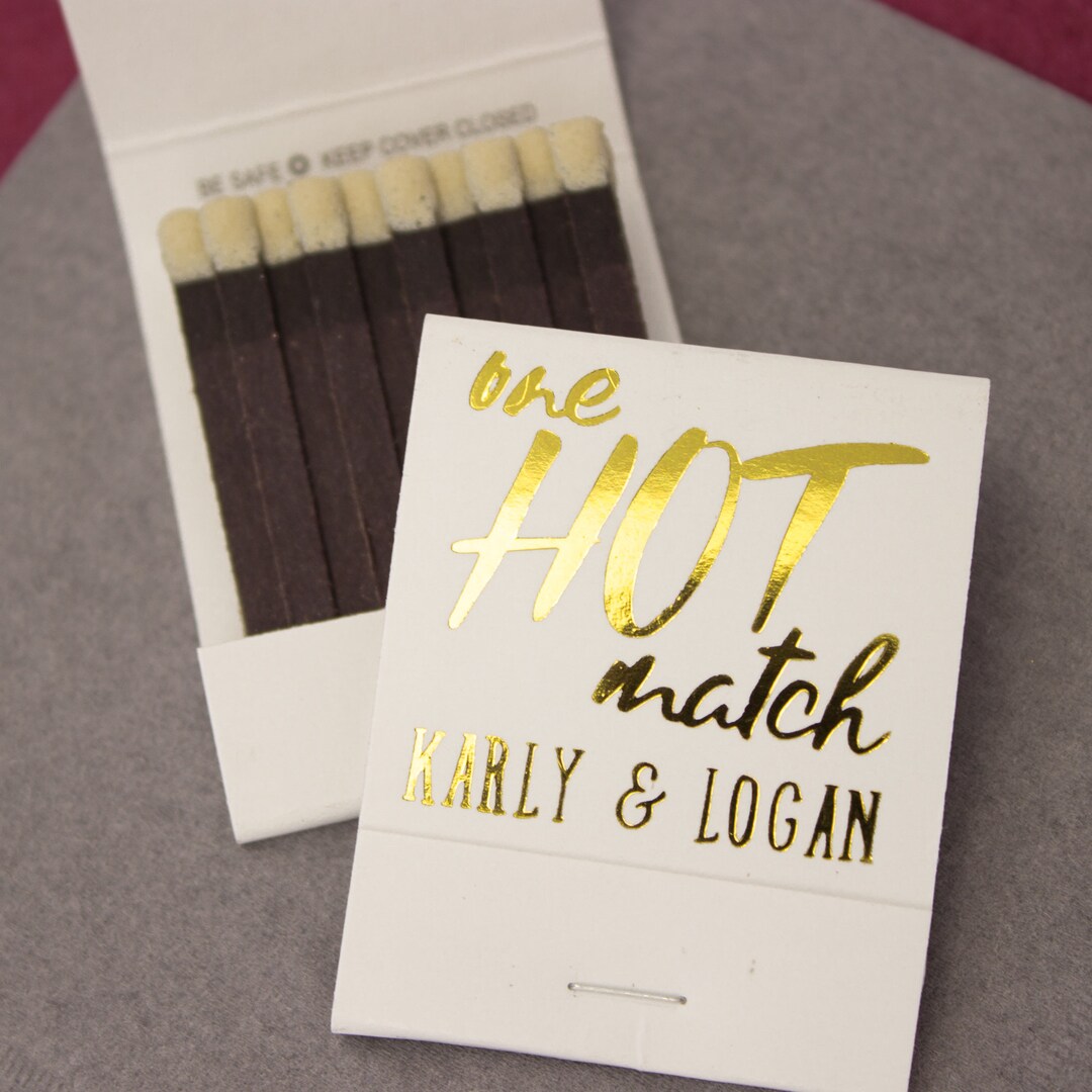 Personalized Matches Customized Matchbooks Party Matches Etsy