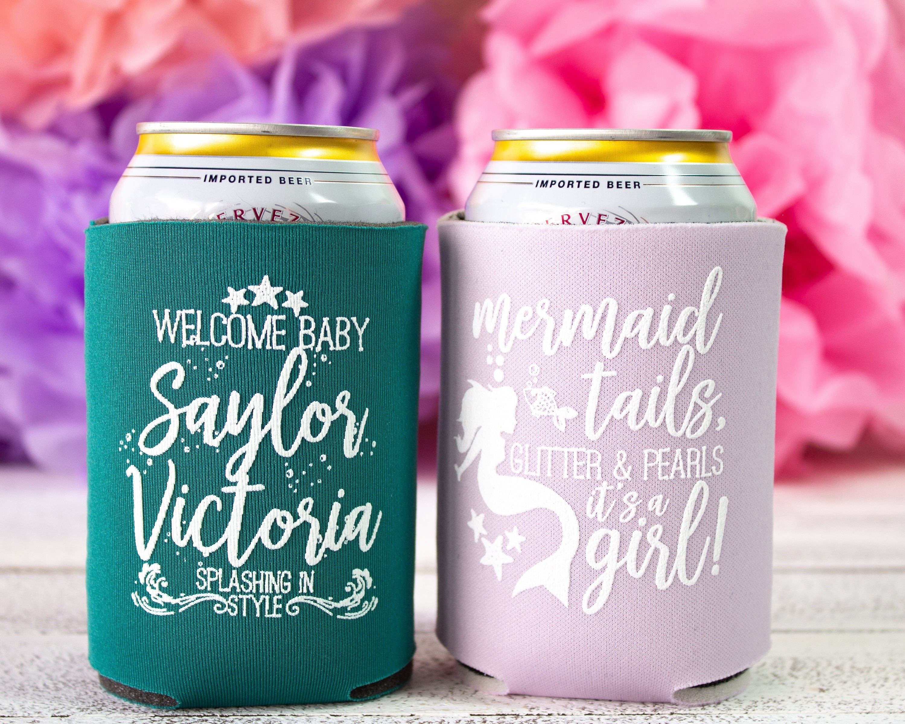 Mermaid Baby Shower It's a Girl Shower Ideas Baby Shower Etsy