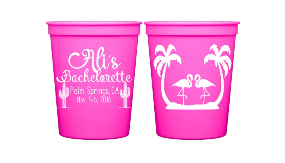 Bachelorette Cups, Bachelorette Party Cups, Personalized Cups