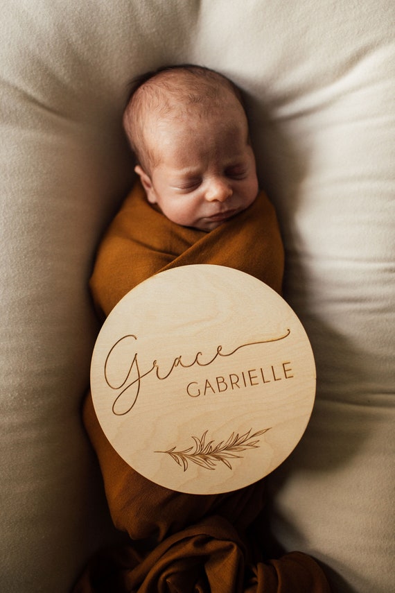 Gift Tag - Baby Boy Script Gift Tag - Baby Boy Script