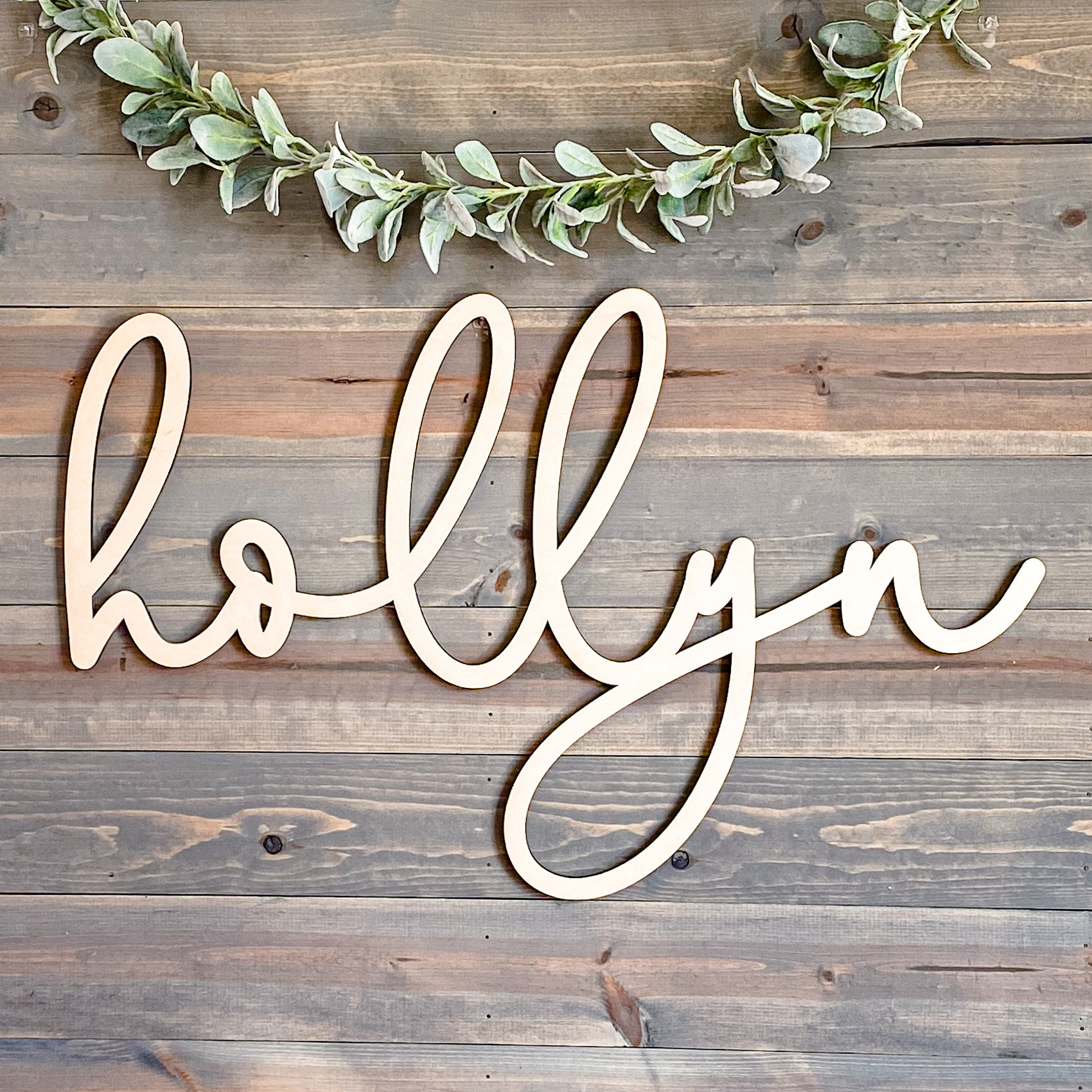 small business sign, birthdays nursery wall decor Personalized wood sign wedding gift door hanger baby name sign family name sign