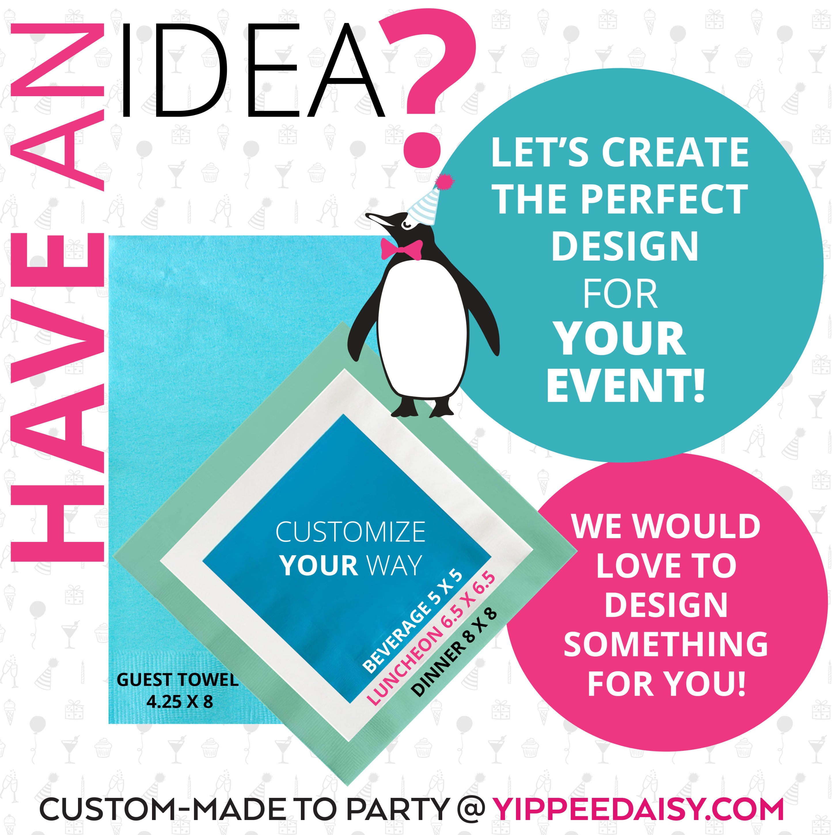 Funny Wedding Napkins Personalized Cocktail Napkins Beverage Etsy