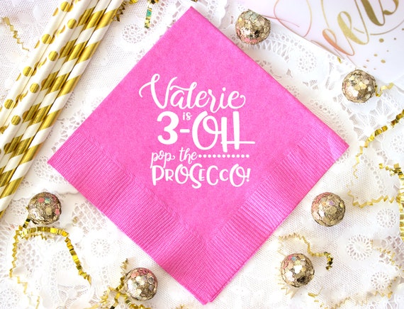 Birthday party monogram